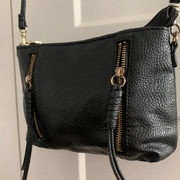 H&M Small Faux Leather Black Bag - Picture 9 of 12